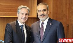 Bakan Fidan ve ABD'li mevkidaşı Blinken Londra'daki ikili görüşme öncesi açıklamalarda bulundu