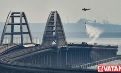 Rusya: Yakıt deposuna yapılan saldırı sonrasında Kırım köprüsü kapatıldı