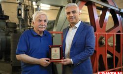 45 yıllık personel Gökhan Doğan emekli oldu