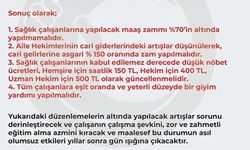 Adil Kurban: Doktorlarımız için %70 zam talebinde bulunduk