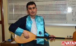 Konservatuvar birincisi görme engelli Fırat, devlet sanatçısı olmak istiyor