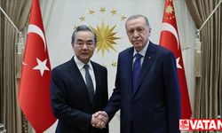 Cumhurbaşkanı Erdoğan, Çin Dışişleri Bakanı Wang Yi'yi kabul etti