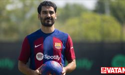 Barcelona yeni transferi İlkay Gündoğan'ı tanıttı