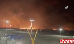 İtalya'nın Sicilya Adası'ndaki orman yangınları hava ulaşımını etkiledi