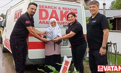 Düzce'de Hidayet teyzenin bağışladığı minibüs arama kurtarma aracına dönüştürüldü