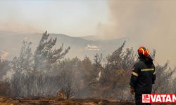 Miçotakis, Rodos Adası'ndaki orman yangınlarına karşı mücadeleyi "savaş" olarak nitelendirdi