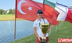 Milli golfçü Deniz Sapmaz, Macaristan'da kadınlar kategorisinde şampiyon oldu