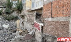 İstanbul'da inşaat kazısı sırasında çevredeki bazı binaların kolonları çatladı