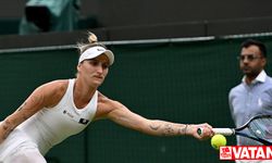 Wimbledon'da tek kadınlarda ilk finalist Vondrousova