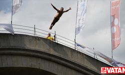 Bosna Hersek'te 457. Geleneksel  Mostar Köprüsü  Atlayışları yapıldı