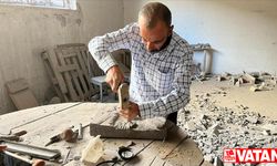 Ürdünlü Tarık Malkavi ekmeğini "taştan" çıkarıyor