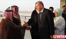 Cumhurbaşkanı Erdoğan Suudi Arabistan'da