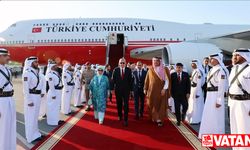 Cumhurbaşkanı Erdoğan Katar'da