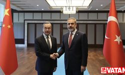 Dışişleri Bakanı Fidan, Çin Dışişleri Bakanı Vang ile görüştü