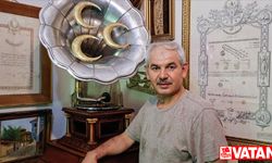 Gramofon ustalarının son temsilcilerinden Özkan, 35 yıldır özel tasarımlar yapıyor