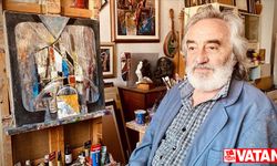 Bulgaristan'da Türk kökenli ressam Kamber, sanat hayatının 50. yılında atölyesinin kapılarını açtı