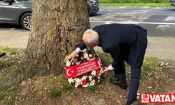 Şehit Türk diplomat Dursun Aksoy Brüksel'de anıldı