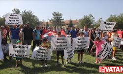 Muğla'da termik santral çalışanları aileleriyle basın açıklaması yaptı