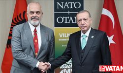 Cumhurbaşkanı Erdoğan, Arnavutluk Başbakanı Rama ile bir araya geldi
