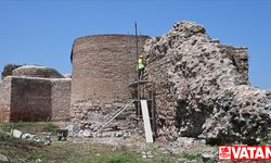 Tarihi İznik surları restorasyonundaki buluntular İznik Müze Müdürlüğüne teslim edildi