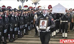 Şehit polis memuru Alp Efe Bekit son yolculuğuna uğurlandı