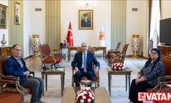 TBMM Başkanı Kurtulmuş, şehit öğretmen Şenay Aybüke Yalçın'ın ailesiyle bir araya geldi
