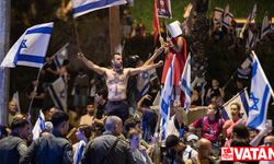 İsrail polisi Netanyahu hükümeti karşıtı protestolara müdahale etti