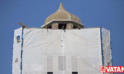 Çanakkale'nin simgelerinden tarihi saat kulesi restore ediliyor