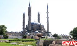 Selimiye'de günümüz restorasyonuna aykırı çimento harçlarının bir bölümü kaldırıldı