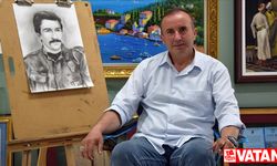 Bilecikli ressam 25 yıl boyunca cezaevi ve adliye duvarlarını süsledi