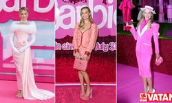 Margot Robbie 'Barbie' Filminin Basın Turunda Barbie Karakterine Büründü