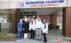 Başkan Aydıner, Kadın Yaşam Merkezi’ni ziyaret etti