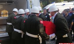 Şehit Piyade Uzman Çavuş Ali Demir'in cenazesi memleketi Ordu'ya gönderildi