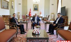 TBMM Başkanı Kurtulmuş, TOGÜ Rektörü Yılmaz'ı kabul etti