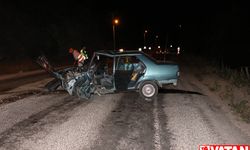 Çankırı'da iki otomobilin çarpıştığı kazada 7 kişi yaralandı