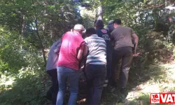Bolu Yeniçağa'da traktör devrilmesi sonucu yaralanan sürücü kurtarıldı