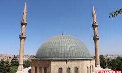 Dergah cami minaresinde onarım çalışması tamamlandı