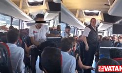 Utanç verici olay: Yolcuların gözleri önünde otobüs içinde idrar yaptı