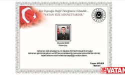Pençe-Kilit Operasyonu bölgesinde Piyade Uzman Çavuş Mustafa Sezer şehit oldu