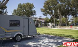 Antalya'da karavancıların park sorununu gidermek için Karavan Park açıldı