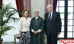 Emine Erdoğan, eylülde görev süreleri dolacak büyükelçiler ve eşleriyle bir araya geldi