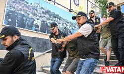 Esenyurt'ta tekel bayisindeki olaya ilişkin gözaltındaki 8 şüpheli adliyeye sevk edildi