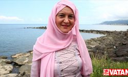 Giresun'da denizde akıntıya kapılan kadın 7,5 saat suda sakin kalıp yüzerek kurtuldu
