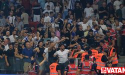 Tirana-Beşiktaş maçı olaylar nedeniyle geç başladı