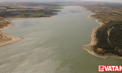 Edirne'de binlerce dönüm araziyi sulayan Altınyazı Barajı'nda doluluk yüzde 15'e düştü