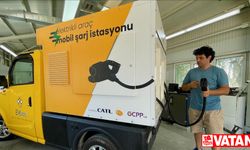 Elektrikli araçlara hızlı enerji sağlayan mobil şarj istasyonu geliştirildi