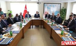Ticaret Bakanı Ömer Bolat, Hatay İskenderun'da temaslarda bulundu