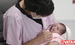 KKTC'li Nehir bebek "25 binde 1" görülen hastalığıyla mücadeleyi Türkiye'de kazandı