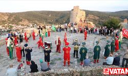 Mehter takımı, 30 Ağustos dolayısıyla Kastamonu Kalesi'nde gösteri sundu