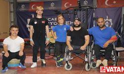 Bedensel engelli halterciler paralimpik kotası için ter dökecek